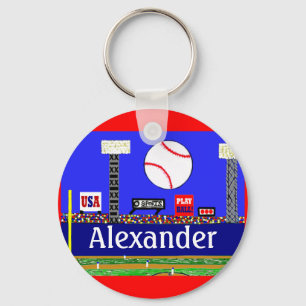 Chaveiro Novas Crianças Desporvem Baseball Keychain Favor G