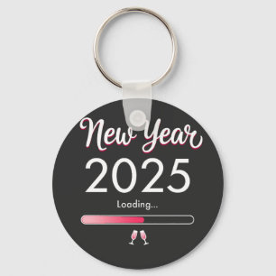 Chaveiro Novo Ano Carregando Xmas do Feliz ano novo 2025