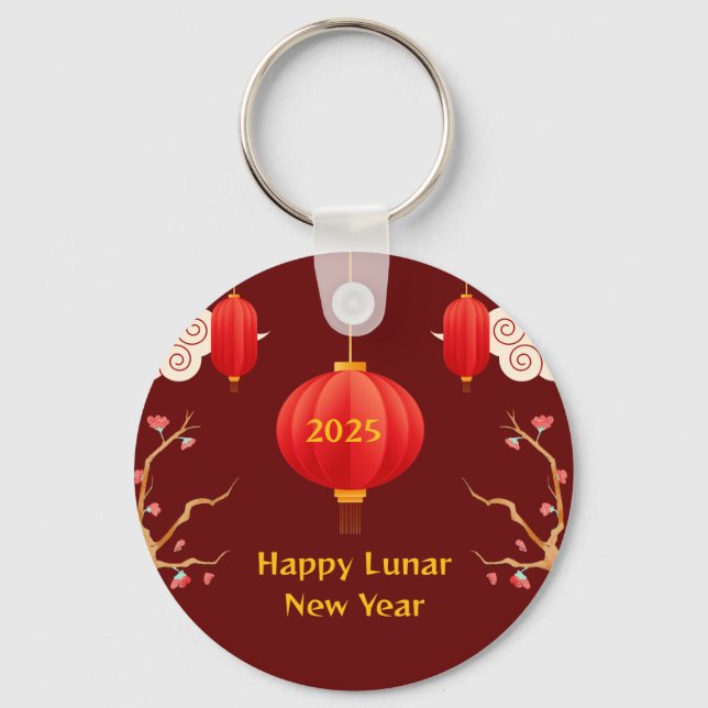 Chaveiro Novo ano chinês 2025 (Frente)