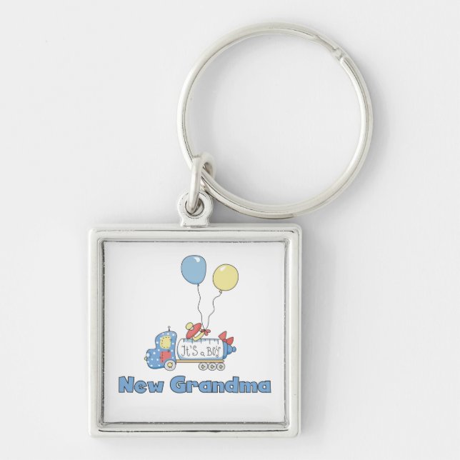 Chaveiro Novo caminhão é um garoto dote (Frente)