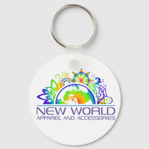 Chaveiro Novo logotipo do mundo