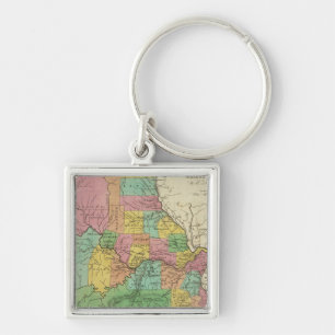 Chaveiro Novo Mapa Do Missouri