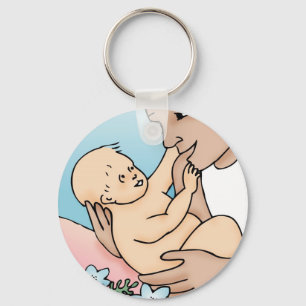 Chaveiro Novo Pai e Bebê
