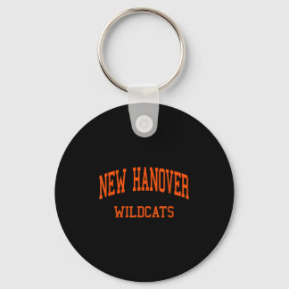 Chaveiro Novo Segundo grau Hanover Hs Wilmington Nc Retro S