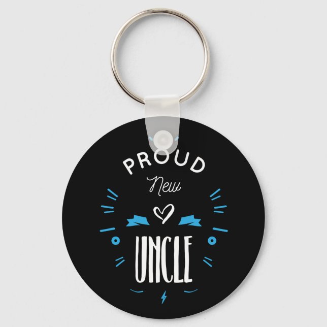 Chaveiro Novo tio orgulhoso (Frente)