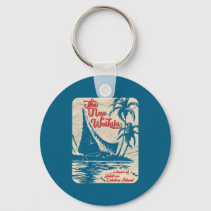 Chaveiro Novo Waikiki Tiki Bar Estilo Havaiano Retro 50s