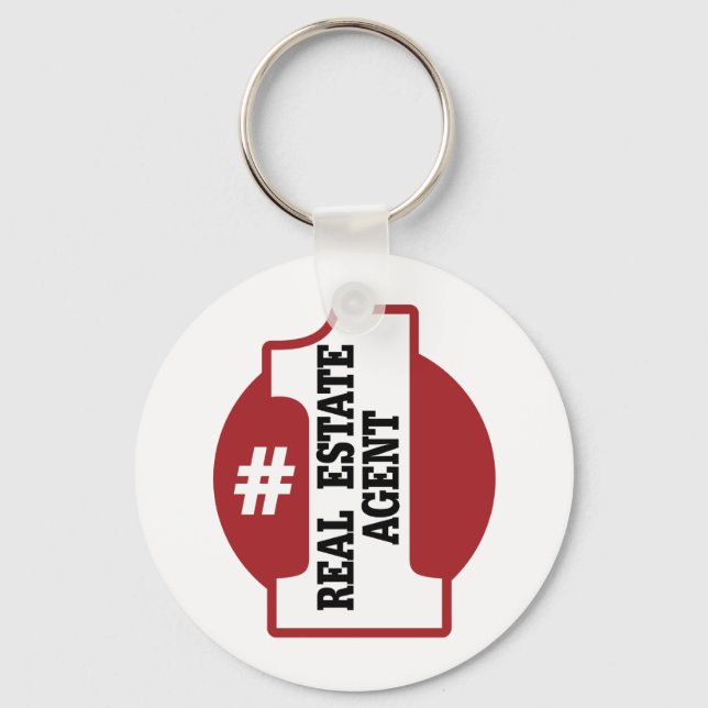 Chaveiro Número 1 Agente Imobiliário (Frente)