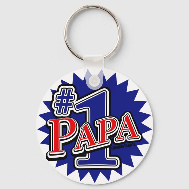 Chaveiro Número 1 Papa (Frente)