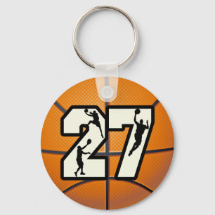 Chaveiro Número 27 de basquete