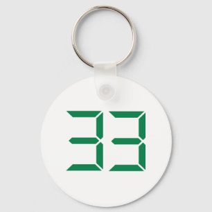 Chaveiro Número - 33