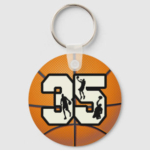 Chaveiro Número 35 de basquete