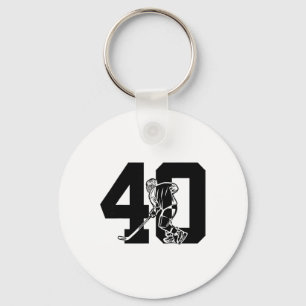 Chaveiro Número 40 Anos Hóquei no Gelo 40º Aniversário