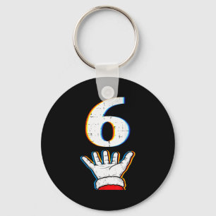 Chaveiro Número 6 Correspondente 67 Meme Natal Pijamas Home