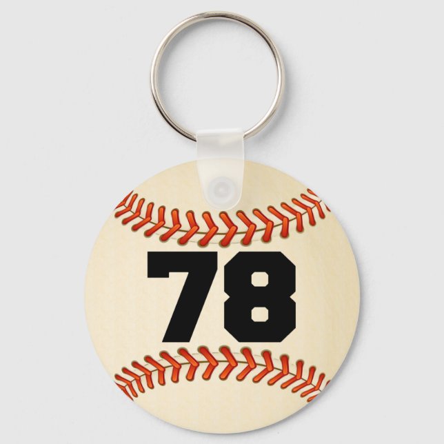 Chaveiro Número 78 Baseball (Frente)