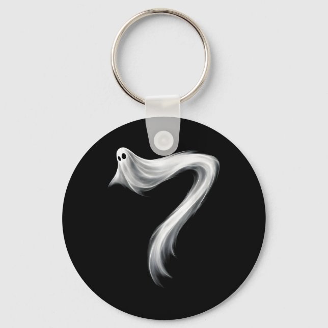 Chaveiro Número 7 Fantasma Divertido Seis Sete 67 Meme de H (Frente)