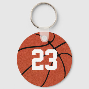Chaveiro Número ou Letras Personalizadas de Jersey do Jogad
