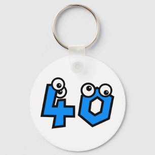 Chaveiro Número quarenta