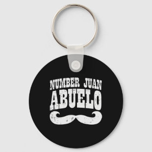 Chaveiro Número Um Dia de os pais Espanhol Juan Abuelo Mexi