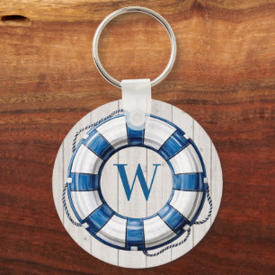 Chaveiro Números de Emergência Náutica Ver Parte Traseira