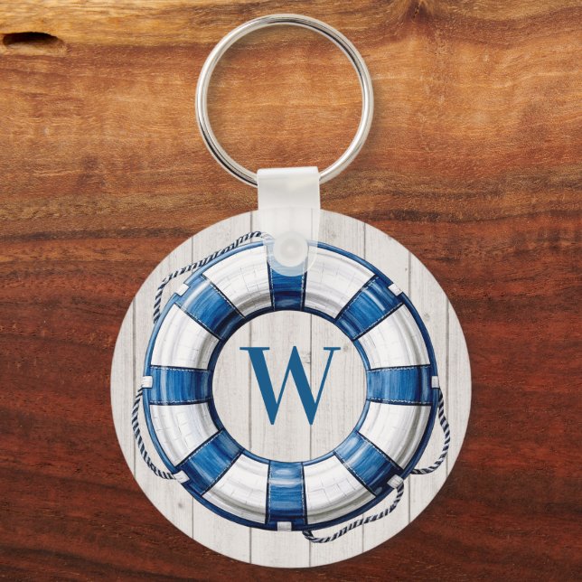 Chaveiro Números de Emergência Náutica Ver Parte Traseira (Frente)