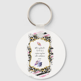 Chaveiro Números de Grabovoi para Liberdade do Medo