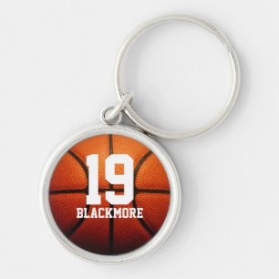 Chaveiro Números feitos sob encomenda do basquetebol