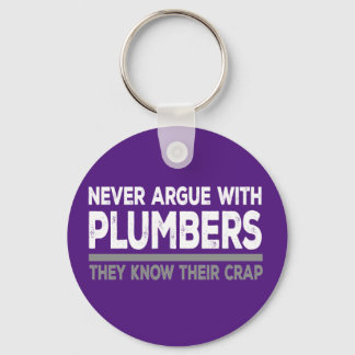 Chaveiro Nunca discuta com encanadores