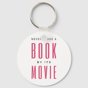 Chaveiro Nunca julgue um livro por ele É um filme