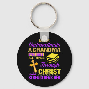 Chaveiro Nunca Subestime Um Avô Com Um RV Nunca Unida