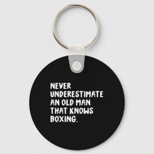 Chaveiro Nunca Subestime Um Velho Que Conhece Boxing