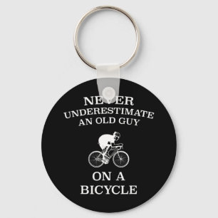 Chaveiro Nunca Subestime Uma Cara Velha Numa Bicicleta Engr