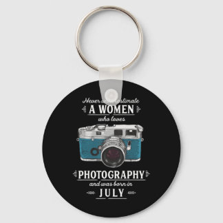 Chaveiro Nunca Subestime Uma Mulher Que Adora Fotografia