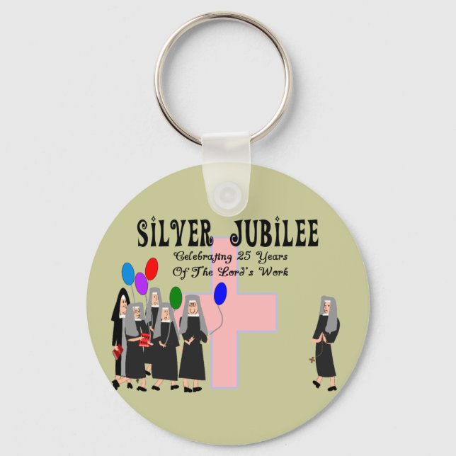 Chaveiro Nuns Silver Jubilee Gifts (Frente)