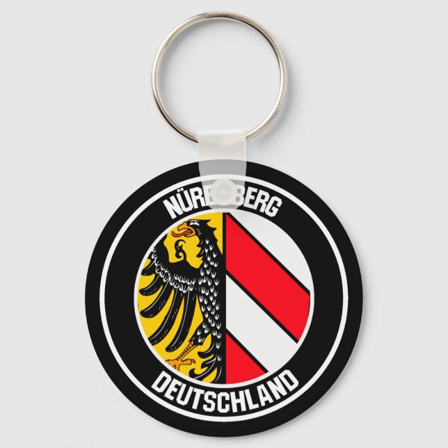 Chaveiro Nuremberga Round Emblem (Frente)