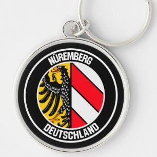 Chaveiro Nuremberga Round Emblem