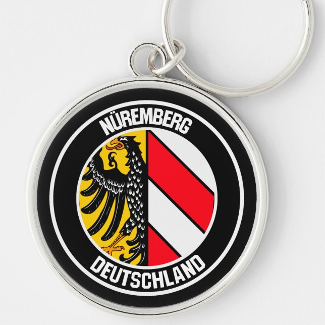 Chaveiro Nuremberga Round Emblem (Frente)