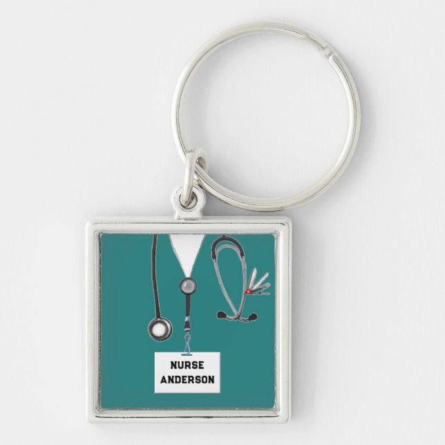 Chaveiro nurse keepsake gift keychain (Frente)
