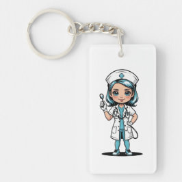 Chaveiro Nurse Keychain Collection - Empowering Nursing Log