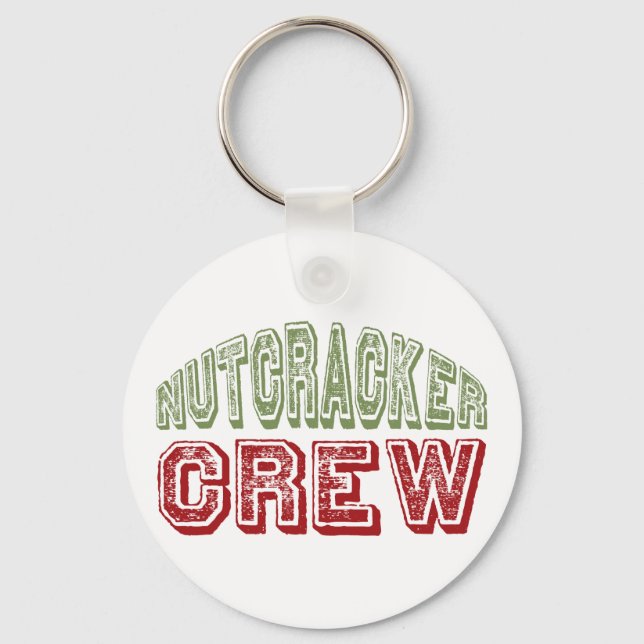 Chaveiro Nutcracker Dance Crew Design de Natal (Frente)