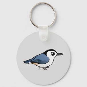 Chaveiro Nuthatch de peito branco