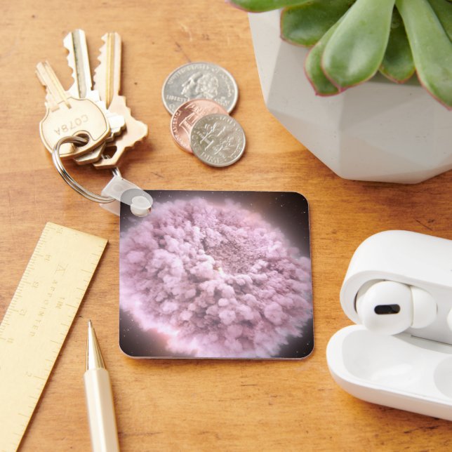 Chaveiro Nuvem De Resíduos De Duas Estrelas De Neutron (Mesa)