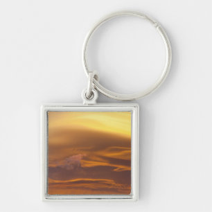 Chaveiro Nuvem lenticular ao pôr do sol