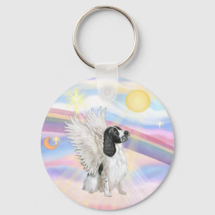 Chaveiro Nuvens - Anjo Inglês Springer Spaniel