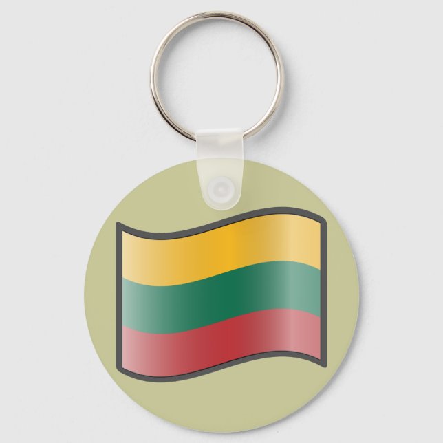 Chaveiro Nuvola Lithuanian, Lithuania (Frente)