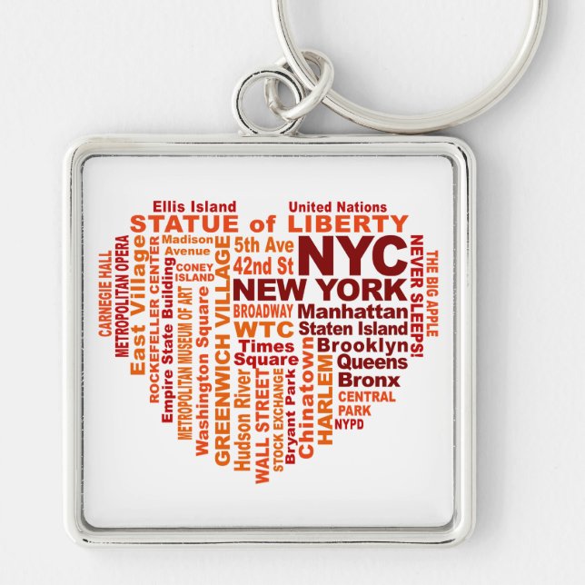 Chaveiro NYC keychain (Frente)