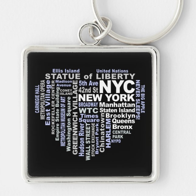 Chaveiro NYC keychain (Frente)
