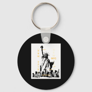Chaveiro Nyc Nova York Ponte de Brooklyn Estátua da Liberda