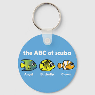 Chaveiro O ABC de Scuba