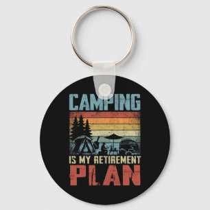 Chaveiro O Acampamento É Meu Plano de Aposentadoria Acampan