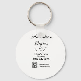 Chaveiro O Adventure inicia a verificação do chá de fraldas